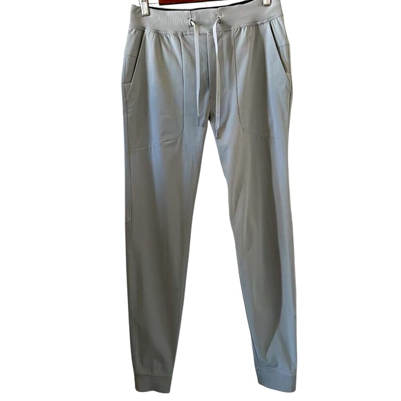 Lululemon Men's ABC Skinny Fit Jogger In Silver Drop Size M - Picture 1 of 16